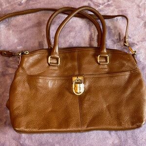Calvin Klein brown leather purse